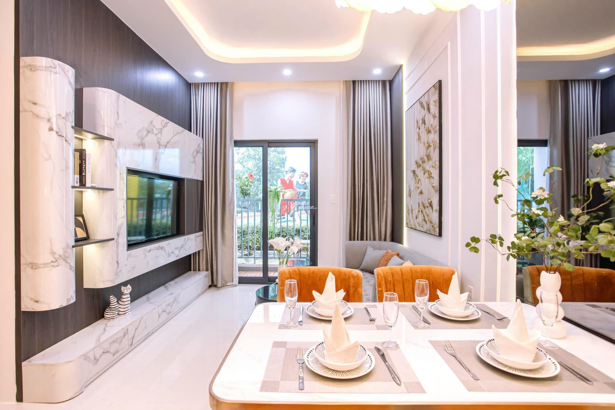 Cho thuê CH 2PN, 1VS, 78m2 tại Khu đô thị The Canary ngay Aeon Mall Vsip1,giá 7 triệu,LH 0896 998 ***