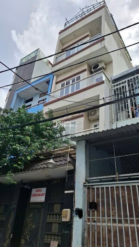 Nhà hẻm 5m ô tô tránh Xô Viết Nghệ Tĩnh, Quận Bình Thạnh, 67 m2, 5 tầng, Giá 12 tỷ.