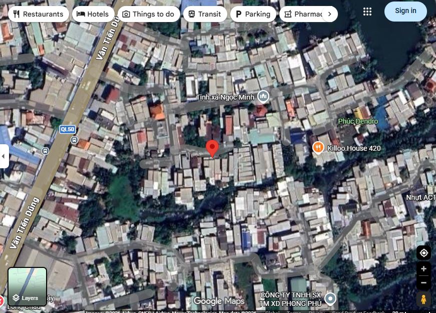 Bán đất 220B Hẻm B7, Phong Phú, Bình Chánh, Hồ Chí Minh