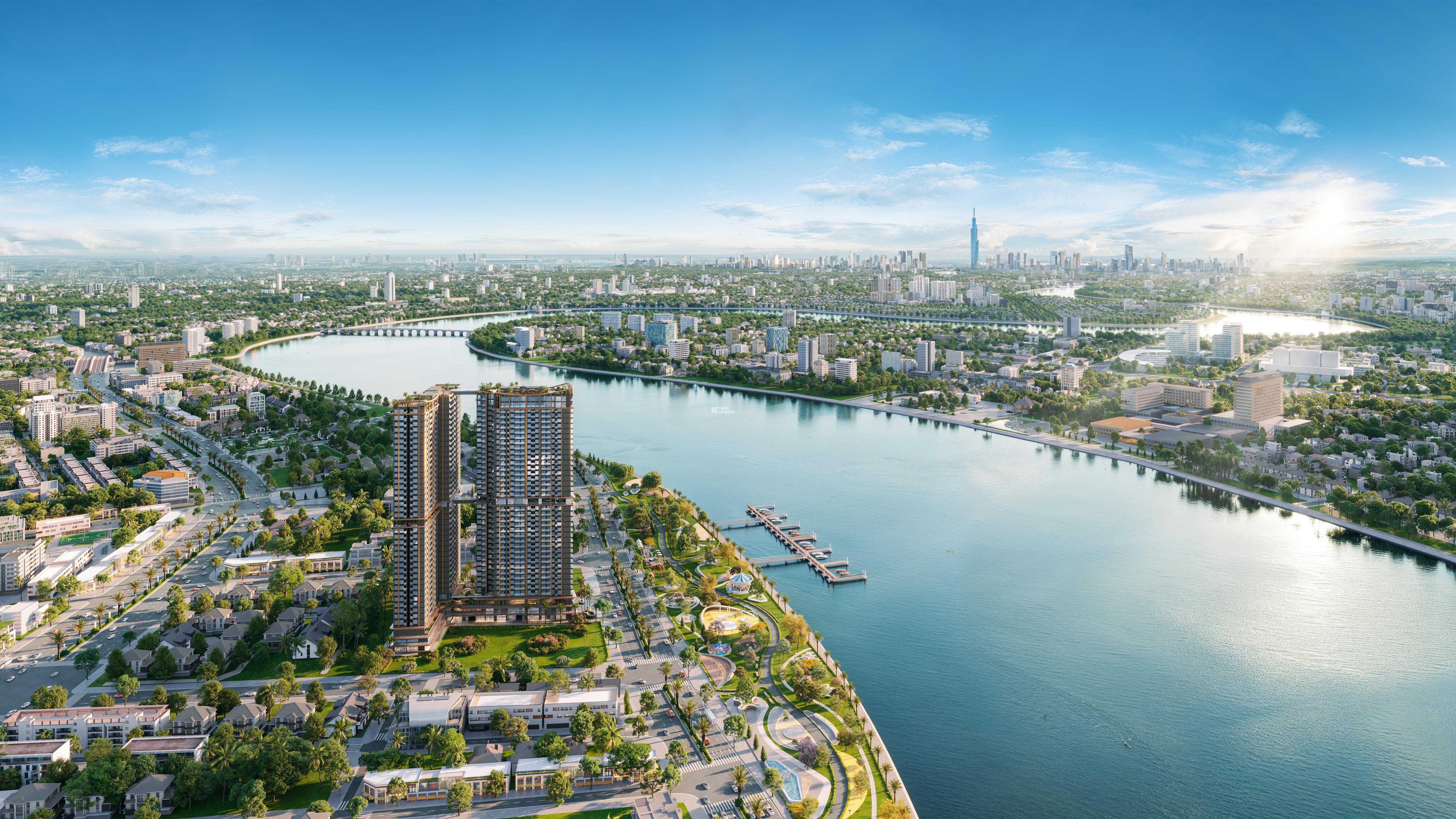 A&T Saigon Reverside căn hộ chuẩn resort bên sông Saigon
