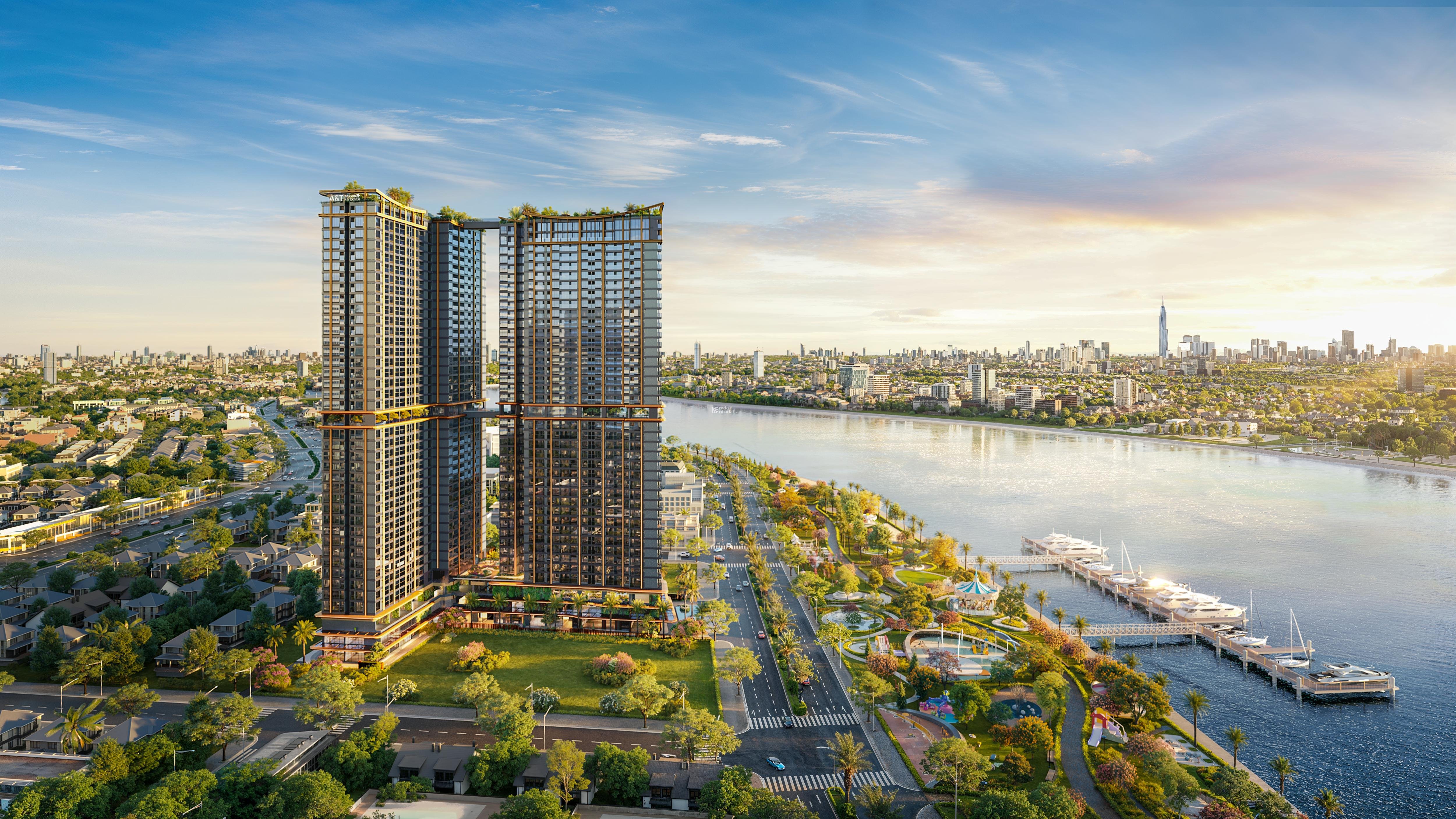 A&T Saigon Reverside căn hộ chuẩn resort bên sông Saigon