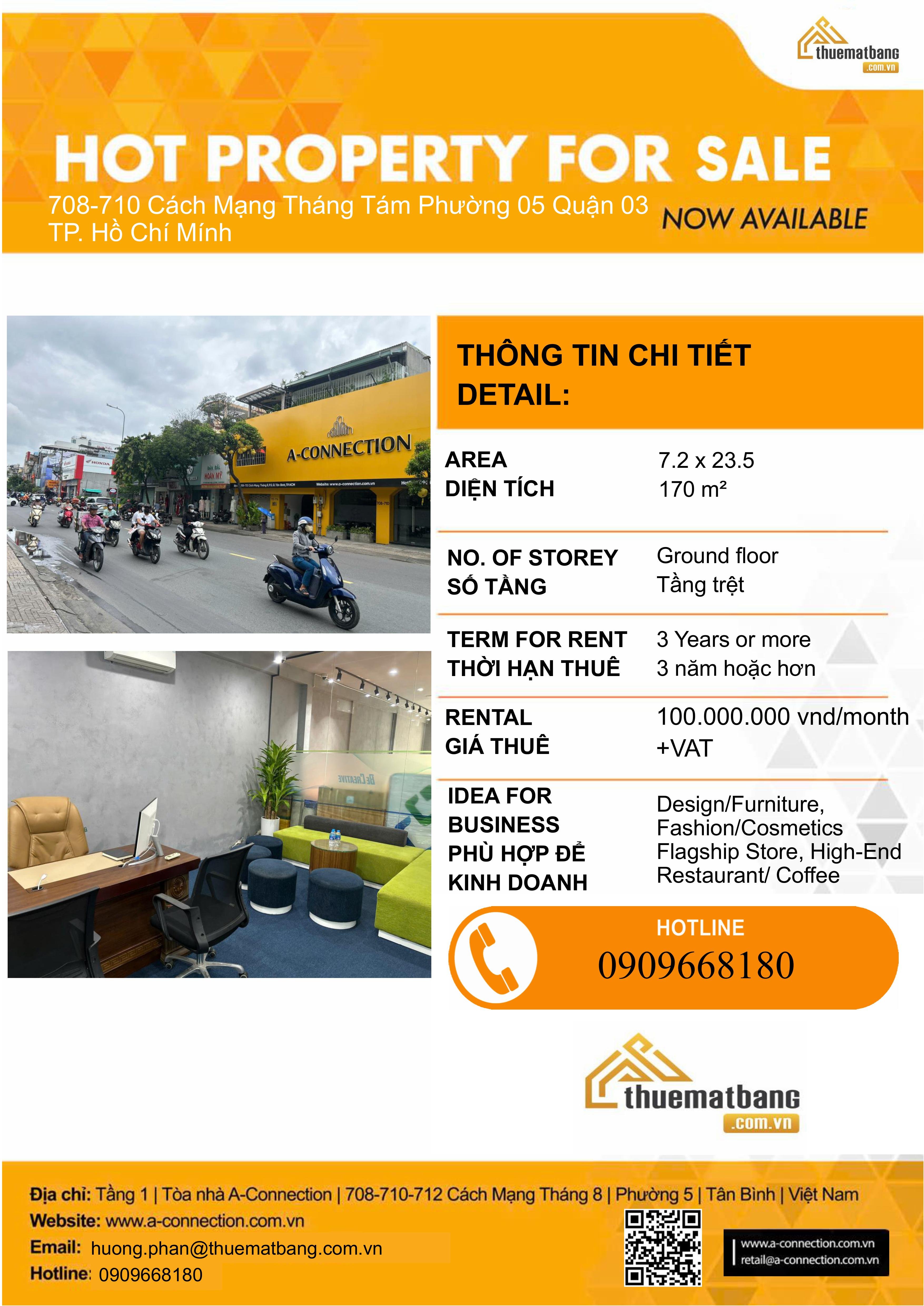 ĐỘC CHIẾM VỊ THẾ VÀNG: 170m2 Mặt tiền CMT8, Tân Bình, Lựa chọn của Thương hiệu dẫn đầu