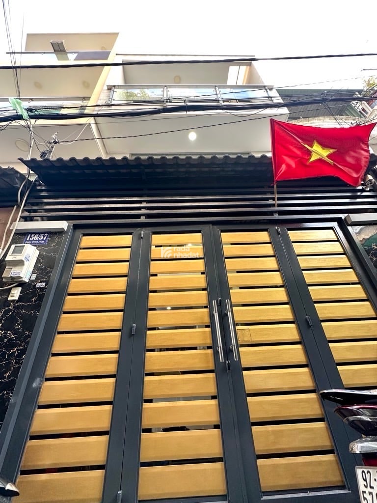 TÂN PHÚ - HẺM Ô TÔ - NGANG 4.5M - 3 LẦU - NHÀ MỚI ĐẸP