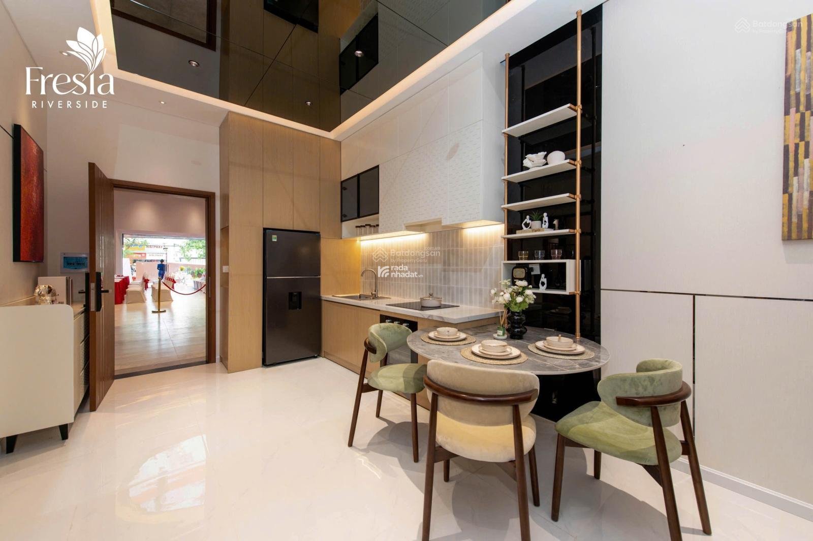 Bán Căn Hộ 2PN-2WC Block River3, dự án Fresia Riverside, mặt tiền Bùi Hữu Nghĩa, Biên Hoà. 1,950 tỷ