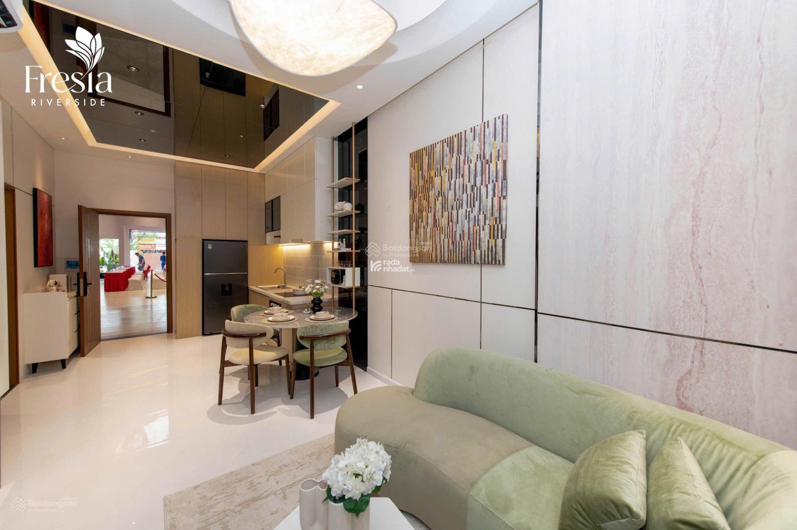Bán Căn Hộ 2PN-2WC Block River3, dự án Fresia Riverside, mặt tiền Bùi Hữu Nghĩa, Biên Hoà. 1,950 tỷ