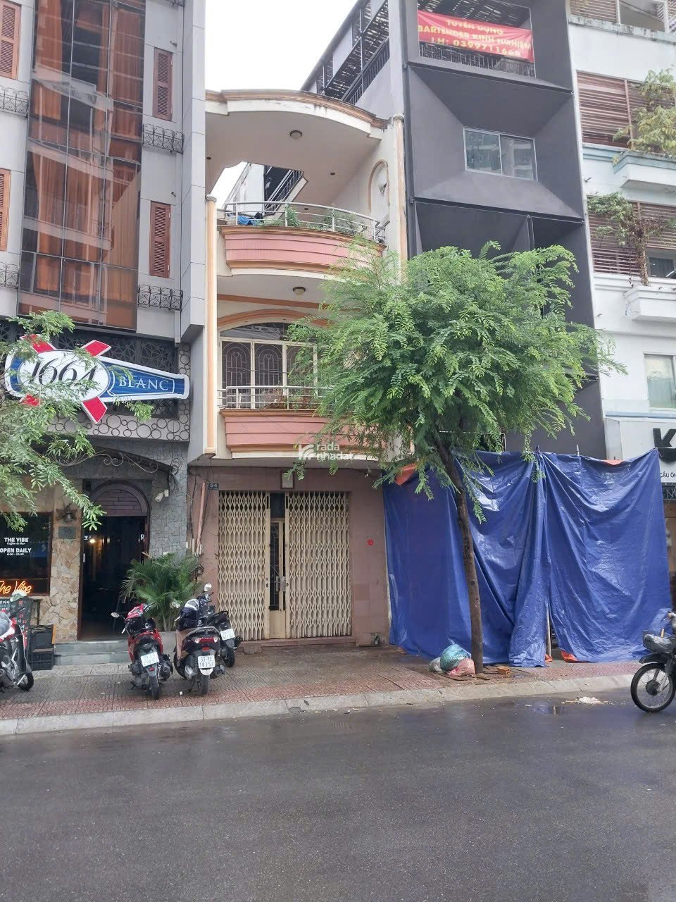 Bán nhà mặt tiền Đề Thám, Phường Cầu Ông Lãnh, Quận 1 -4x18 - 34 TỶ 