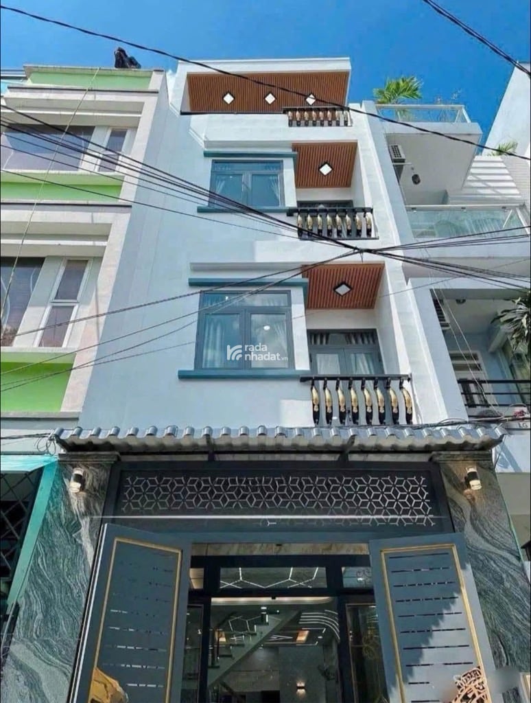 NHÀ 4 TẦNG MỚI ĐẸP - 58M2 - ĐẤT MỚI - BÌNH TRỊ ĐÔNG - GIÁP TÂN PHÚ - HẺM ĐẸP XE HƠI THÔNG - SÁT MẶT