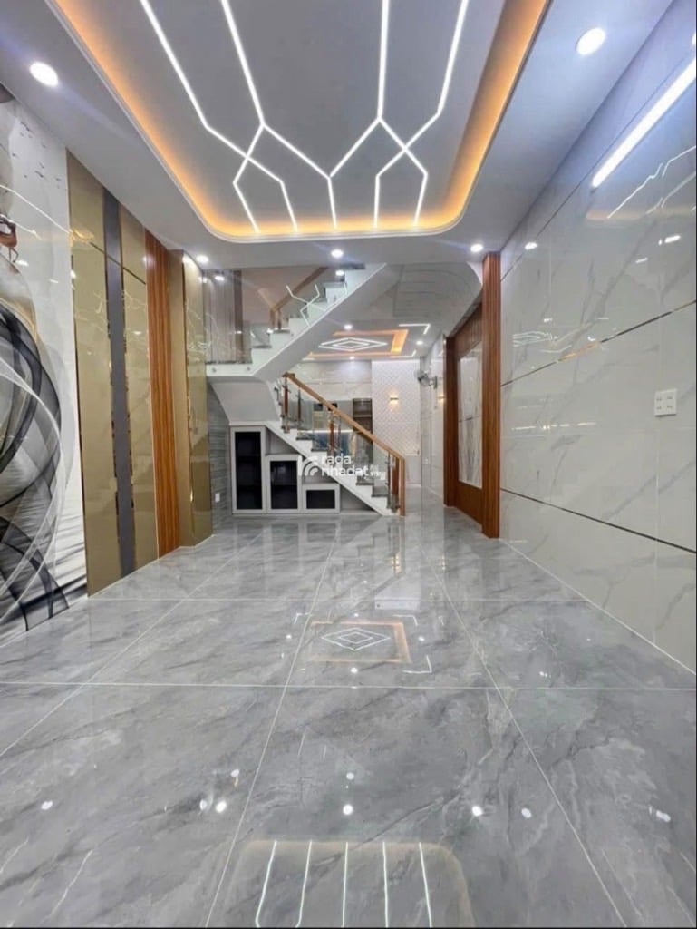 NHÀ 4 TẦNG MỚI ĐẸP - 58M2 - ĐẤT MỚI - BÌNH TRỊ ĐÔNG - GIÁP TÂN PHÚ - HẺM ĐẸP XE HƠI THÔNG - SÁT MẶT
