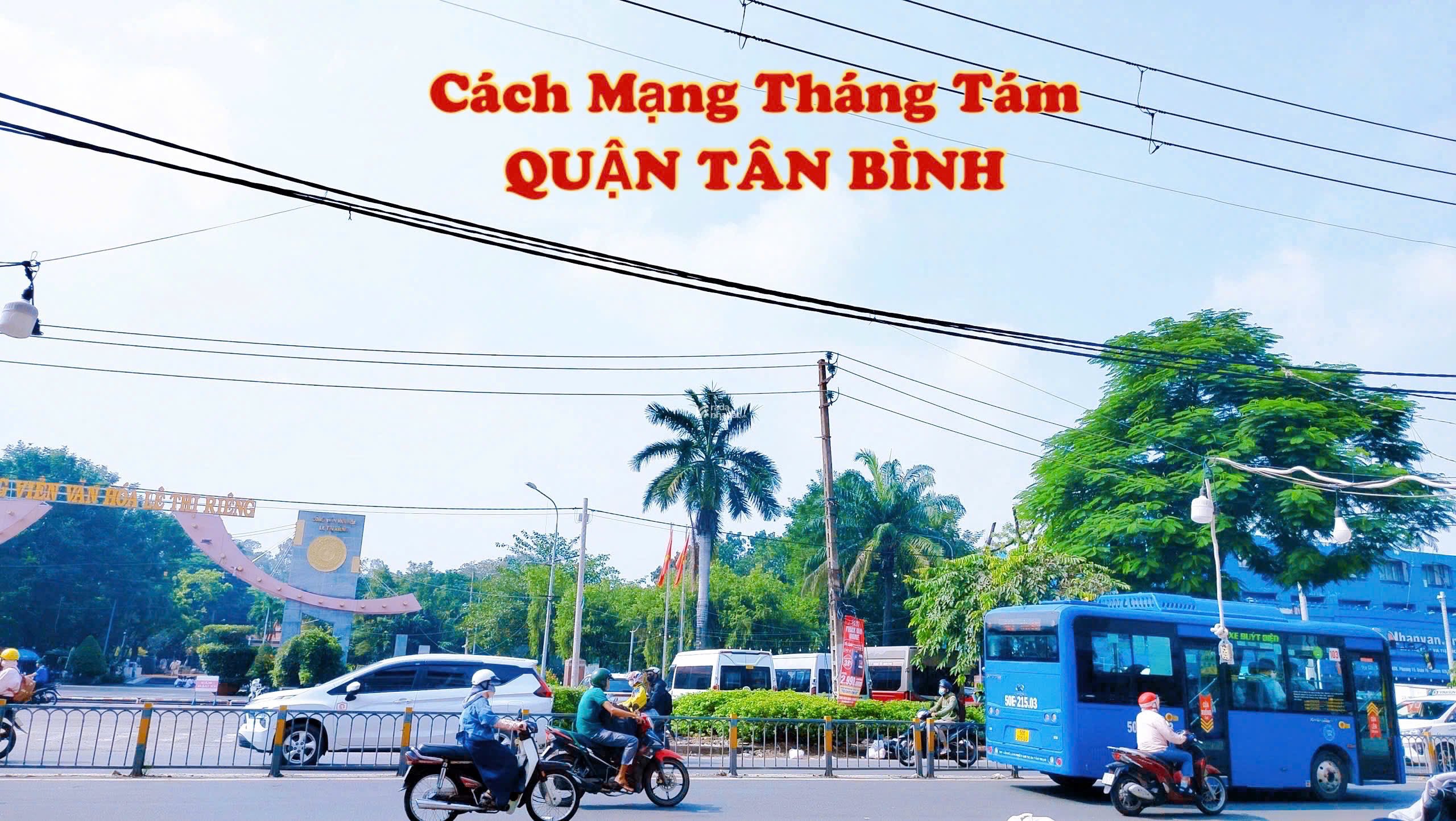 Ngay Công viên Lê Thị Riêng - QUẬN TÂN BÌNH - Cách Mạng Tháng Tám - 6.8x7m - 5.5 tỷ