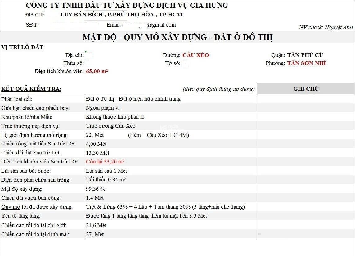 Bán nhà MTKD Cầu Xéo, 65m2, 4x16.5, chỉ 10.4 tỷ TL, KD đỉnh