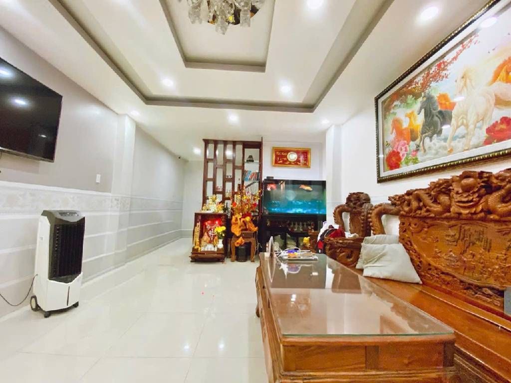 HXH 6m, đường Tô Hiệu, 56m2, 4x14, 4 tầng, nhà mới ở ngay, Chỉ 8 tỷ TL