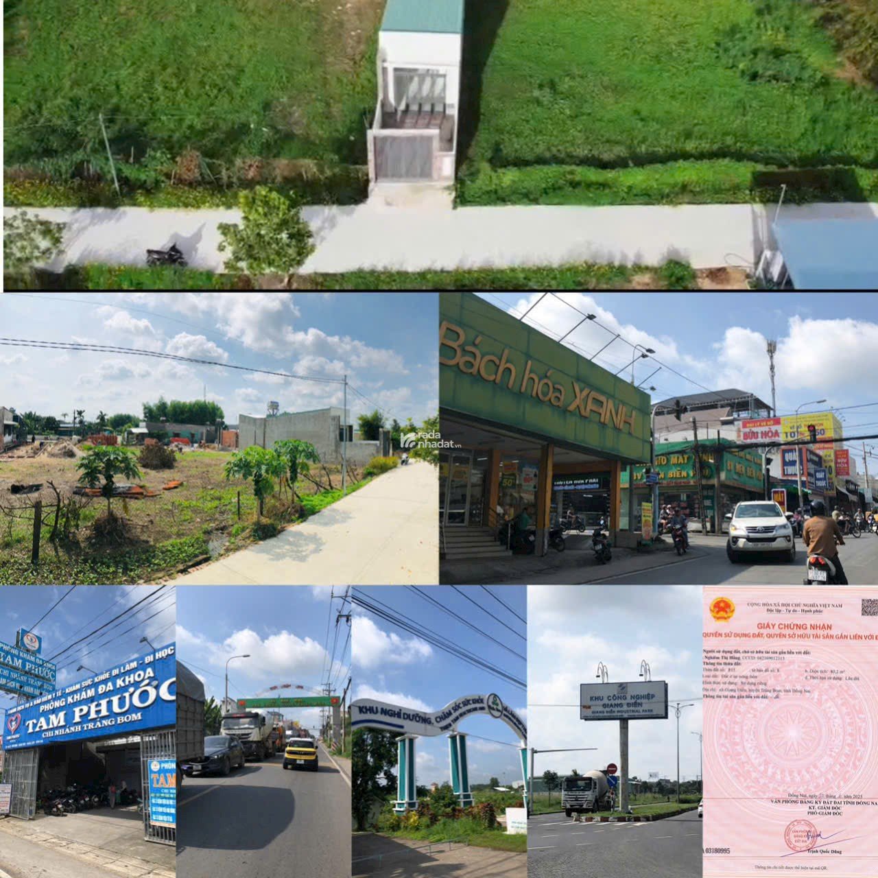 Mua đất nền Giang Điền chiết khấu 2 chỉ vàng SJC