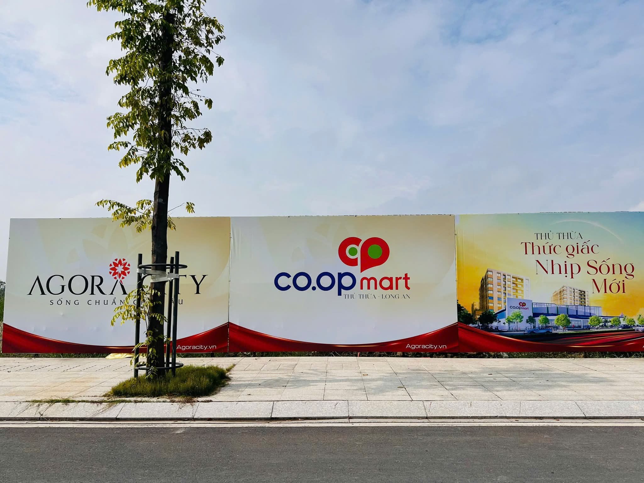 Bán đất nền Agora City ngay Trung Tâm Hành Chính Thủ Thừa Long An mặt tiền đường 818 shr trao tay 