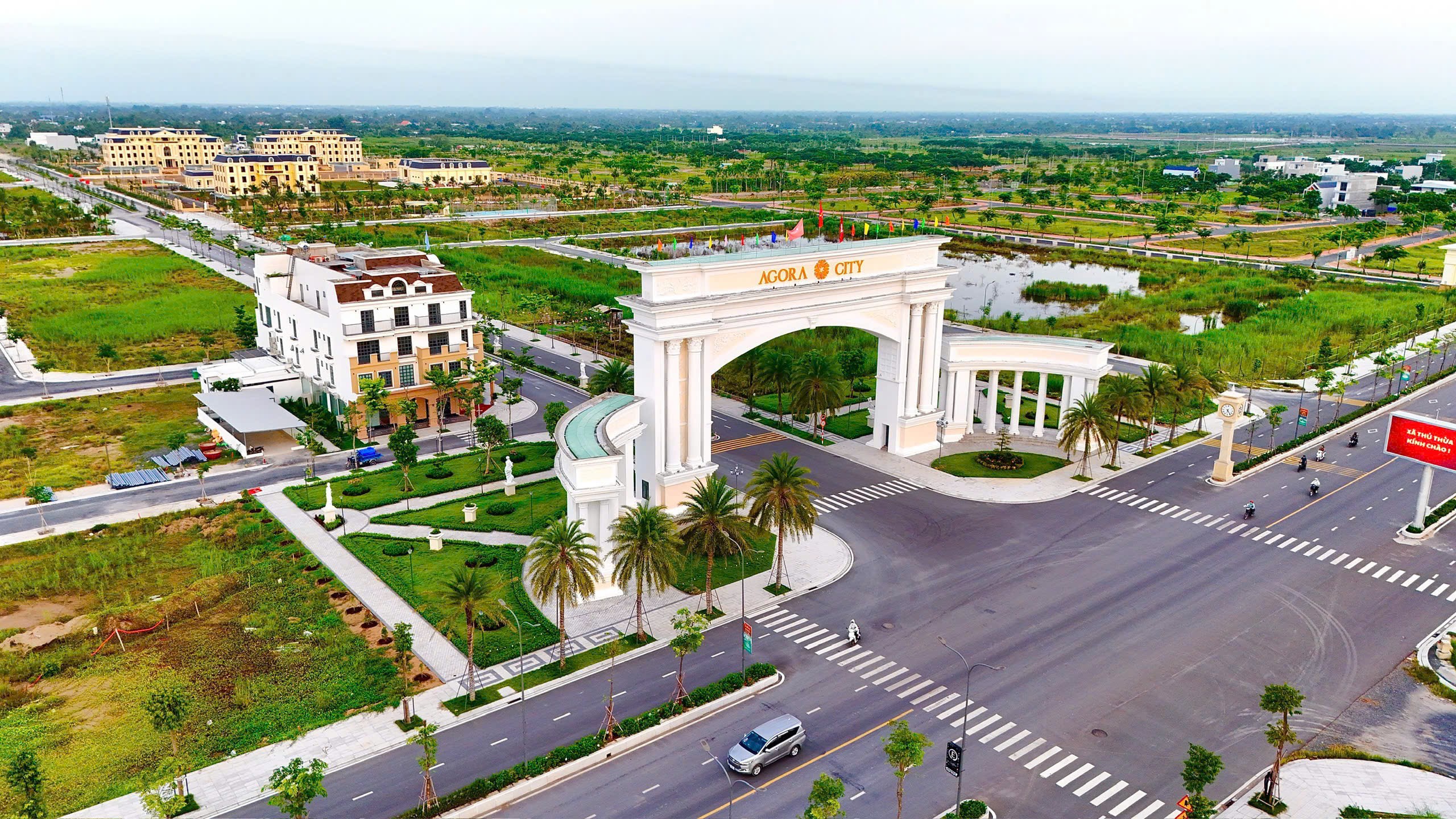 Bán đất nền Agora City ngay Trung Tâm Hành Chính Thủ Thừa Long An mặt tiền đường 818 shr trao tay 