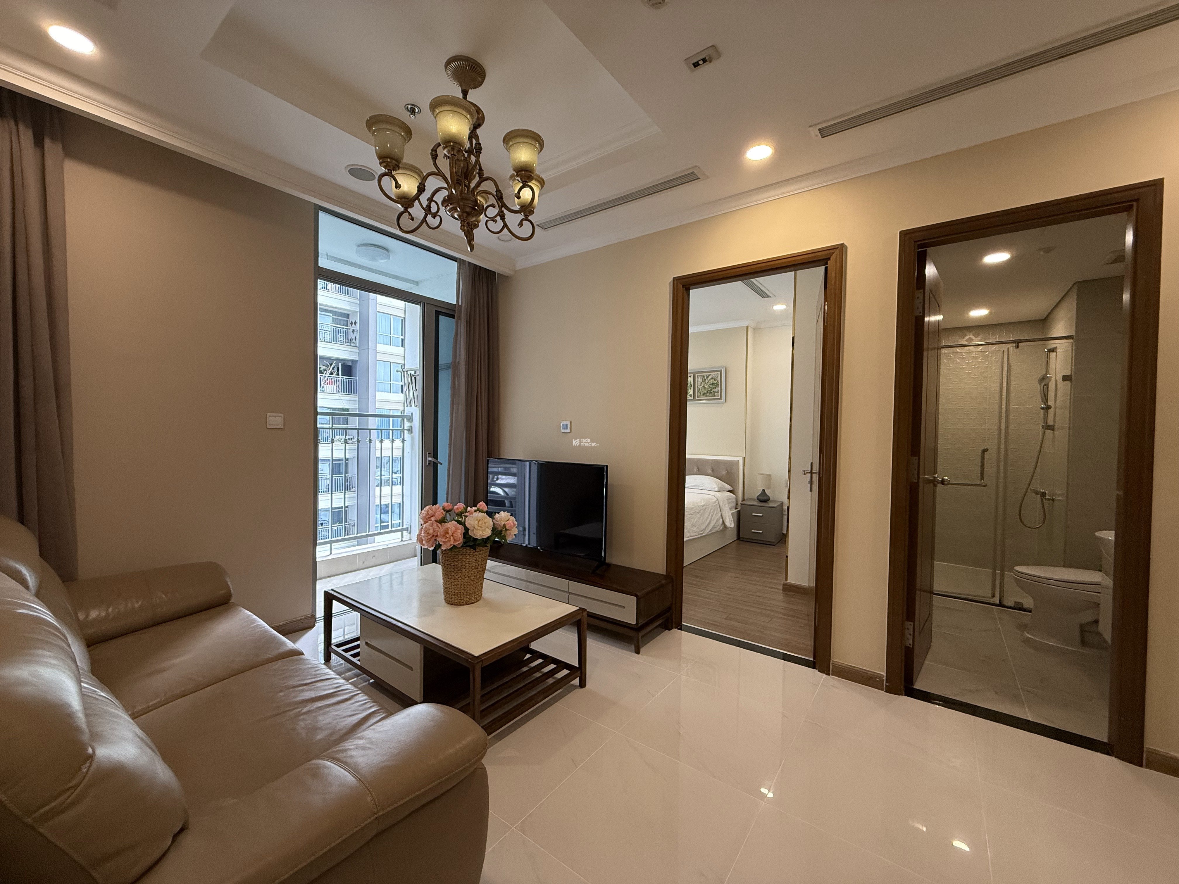 Vinhomes Central Park Bình Thạnh, Căn hộ Giá thuê chỉ 22 triệu/tháng xịn xò với 1PN và 1WC.