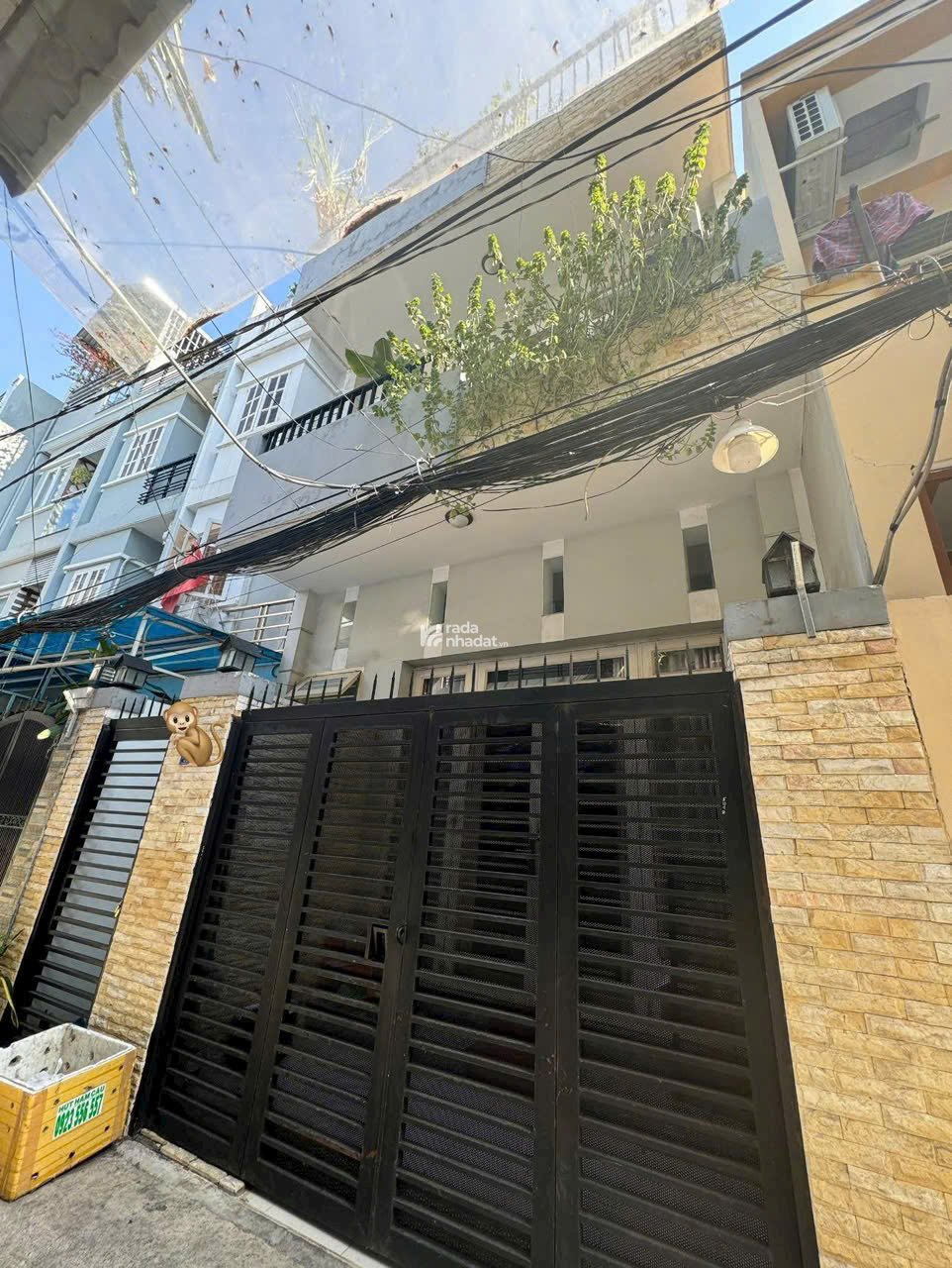 bán nhà Huỳnh Tấn Phát (cách MT 30m); 60m2; 4 tầng; 3PN; sổ hồng hoàn công