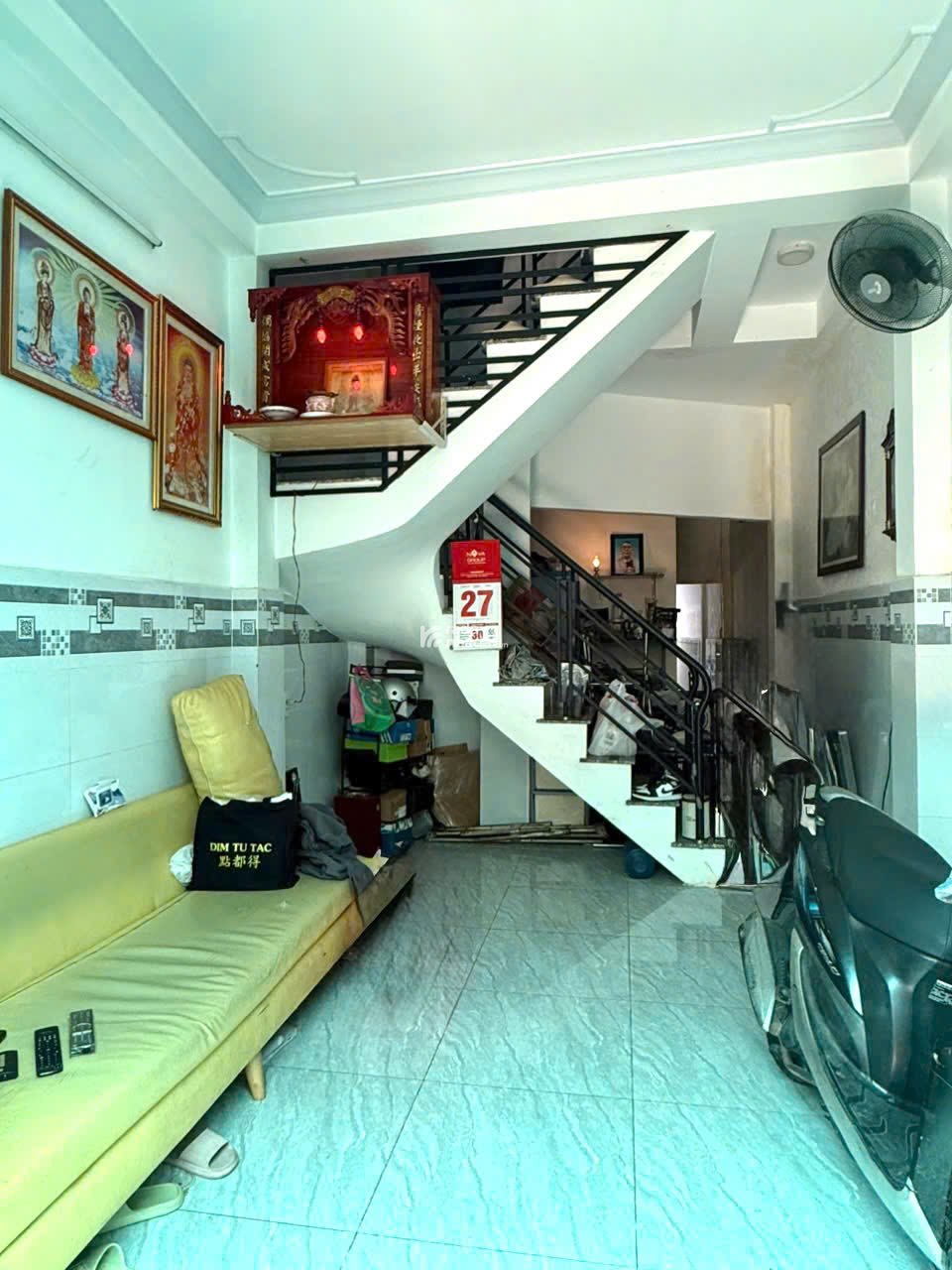 BÁN NHÀ 5.2 TỶ 45.4M NHÀ 3 TẦNG HẺM XE HƠI BÌNH THẠNH