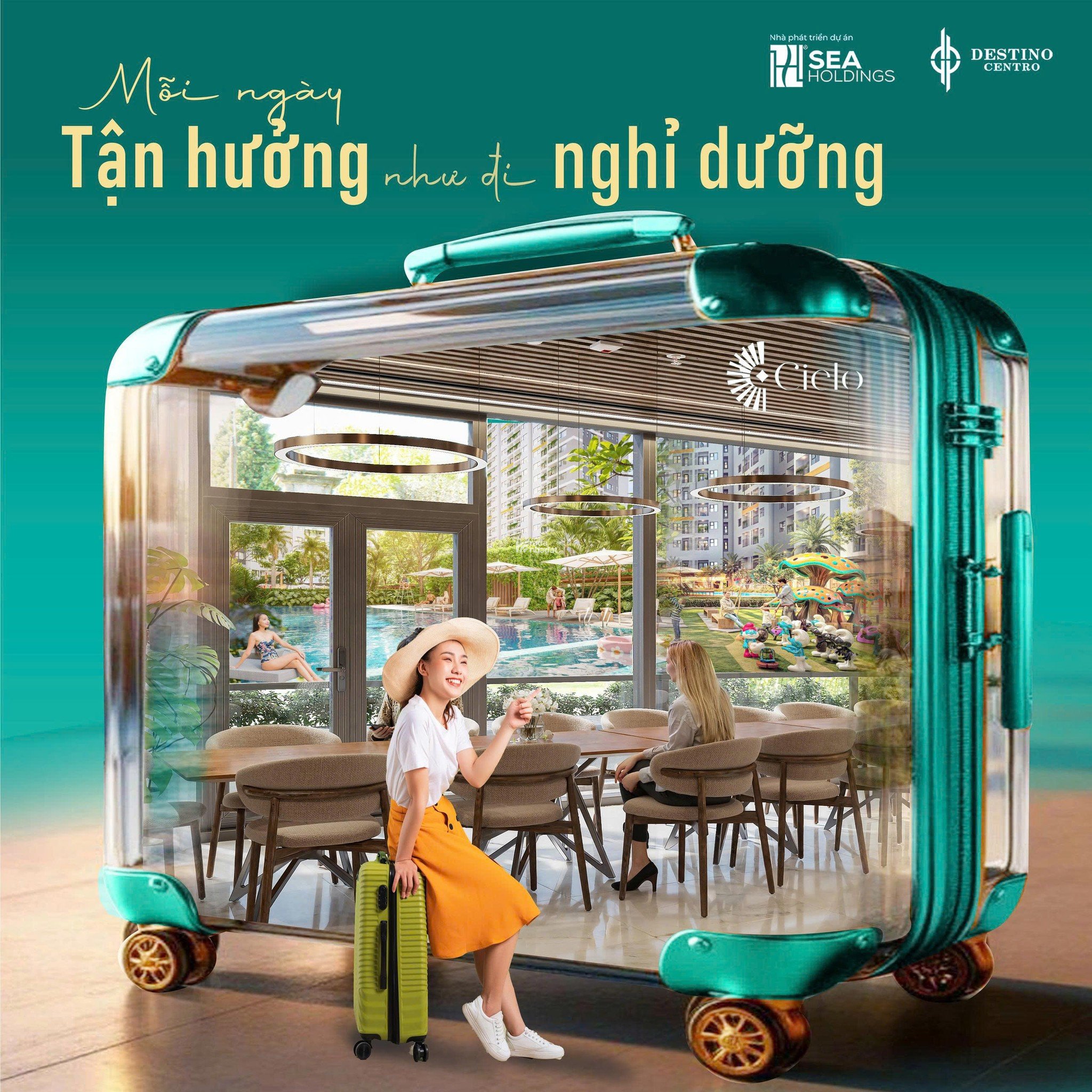 DESTINO CENTRO SỐNG CHUẨN RESORT GIỮA LÒNG ĐÔ THỊ
