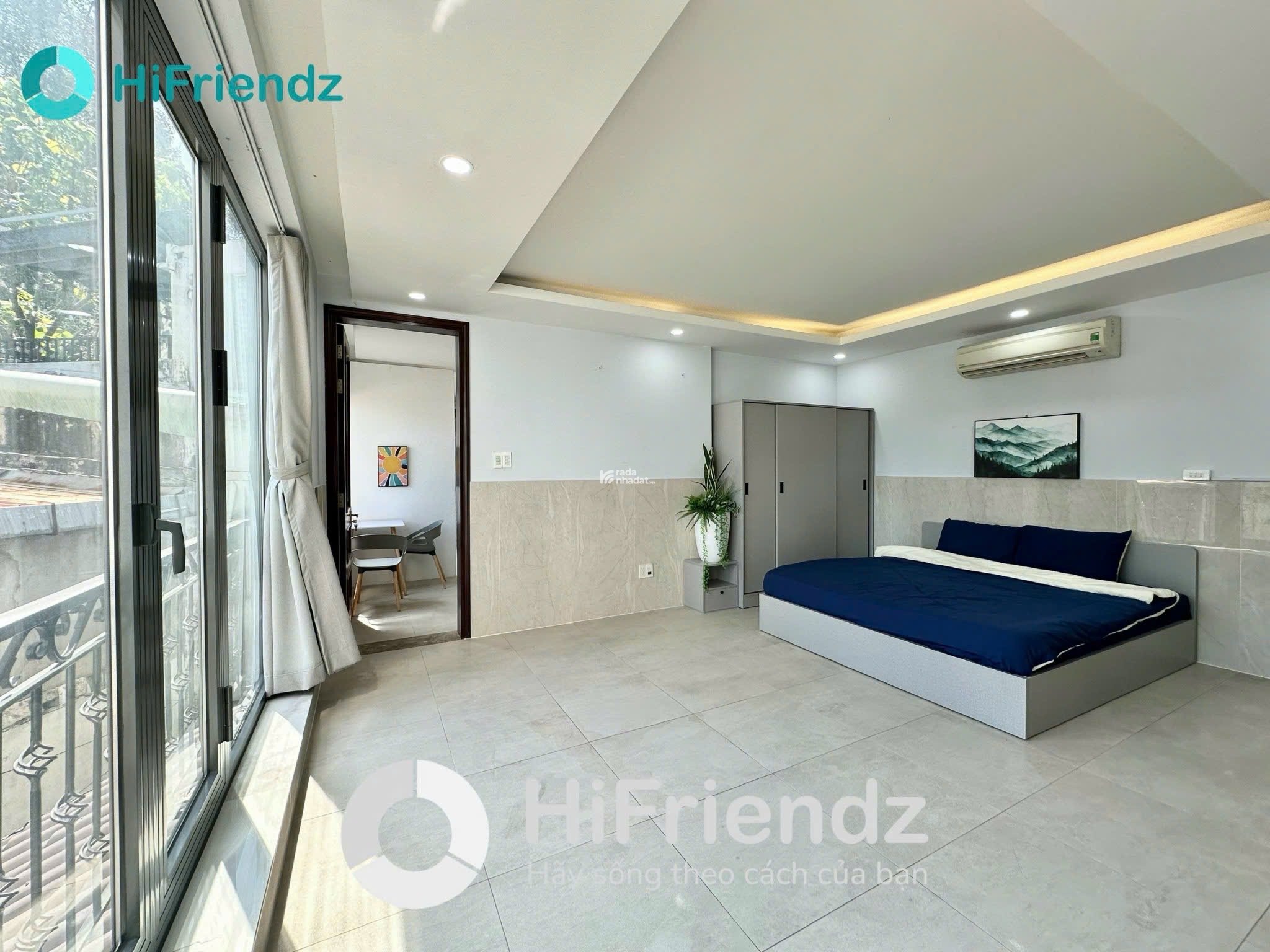 Căn Hộ 1PN Rộng 60m2 Ban Công Gần Thảo Cầm Viên Quận 1