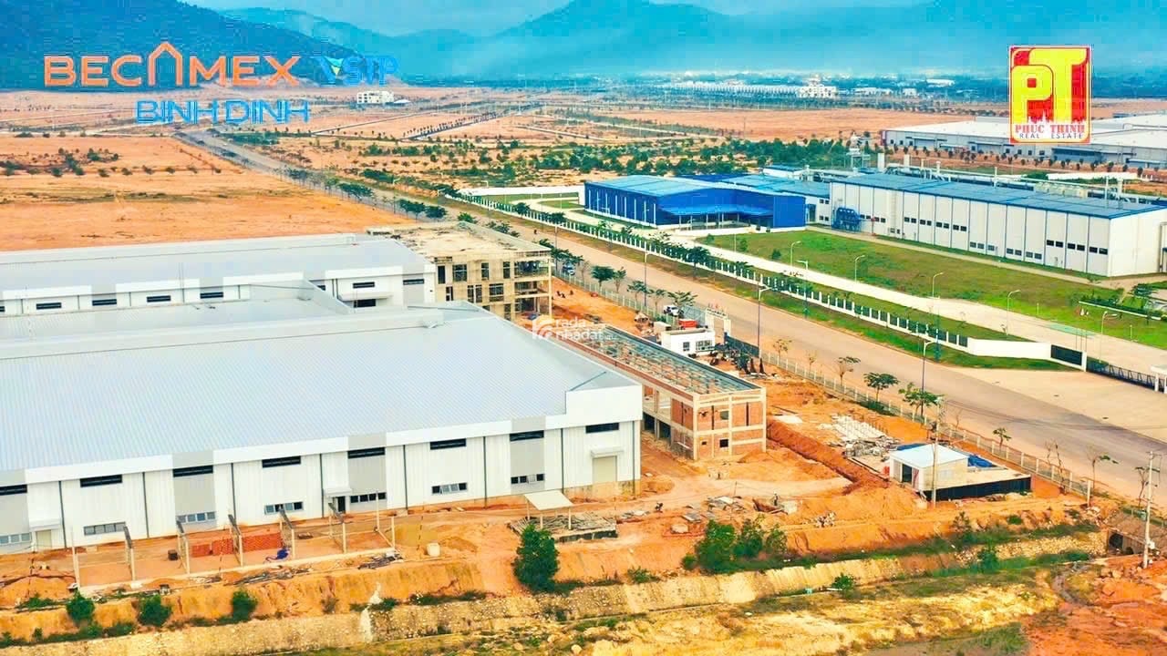 Bán đất kinh doanh trong khu công nghiệp Vsip Bình Định