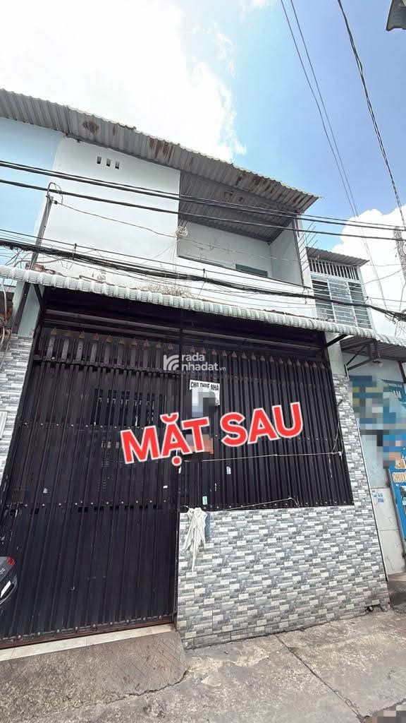 TRUNG MỸ TÂY NHÀ 2 MẶT _ NGAY TÔ KÝ CHỢ CHÓ - COOPMART TÔ KÝ _ 4 Tỷ nhỉnh TL ĐƯỜNG NHỰA 8M THÔNG