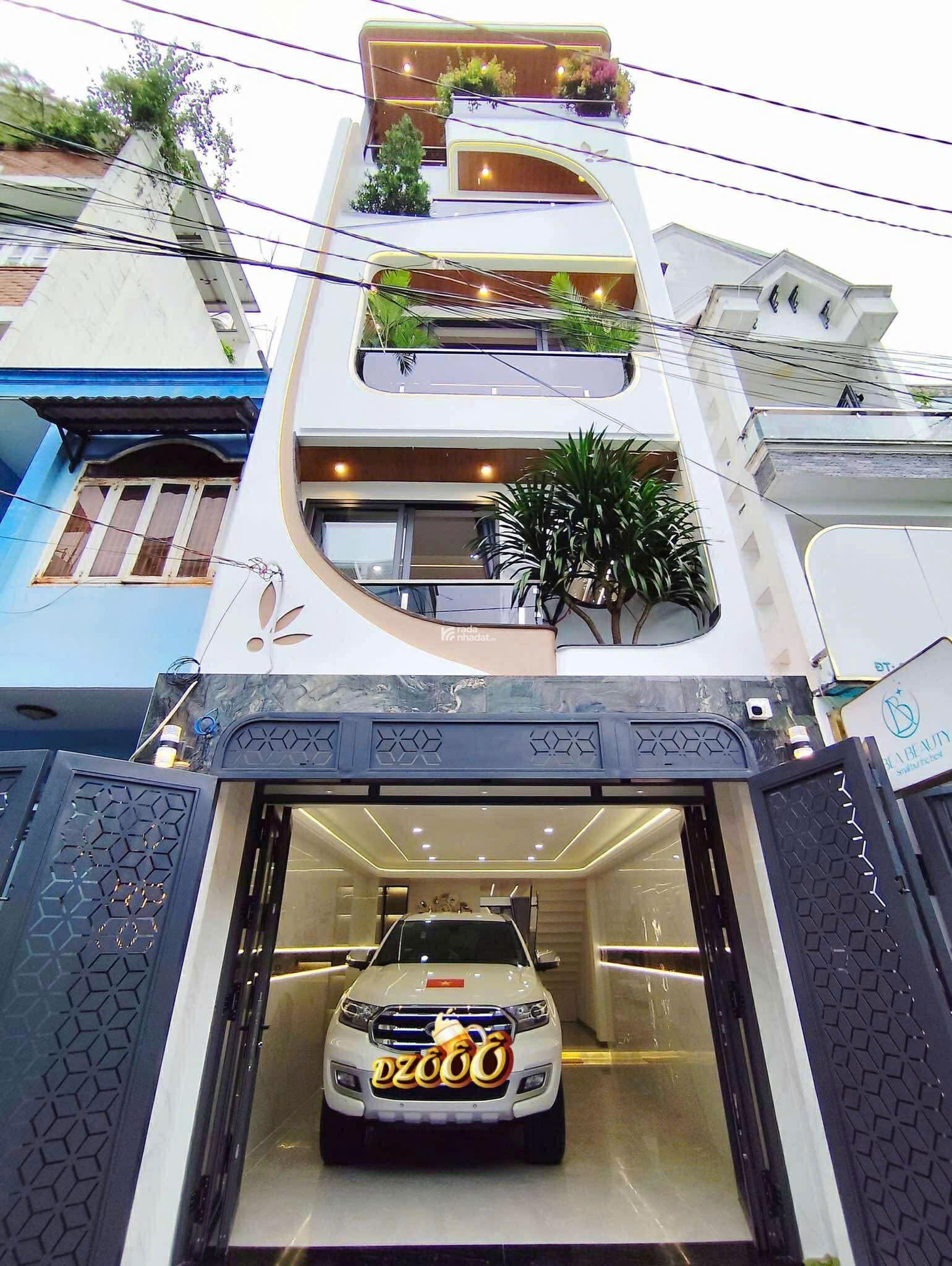 NHÀ 80M2 5 TẦNG MỚI TOANH - THANG MÁY, Ô TÔ NGỦ TRONG NHÀ - NGUYỄN VĂN KHỐI GÒ VẤP