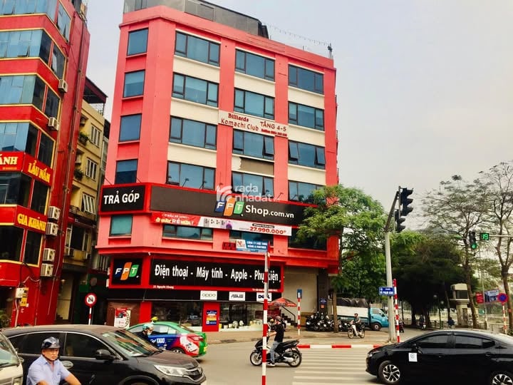 CHO THUÊ VĂN PHÒNG MẶT BẰNG TẠI 22 NGUYỄN KHANG, LÔ GÓC 2 MẶT TIỀN SẦM UẤT