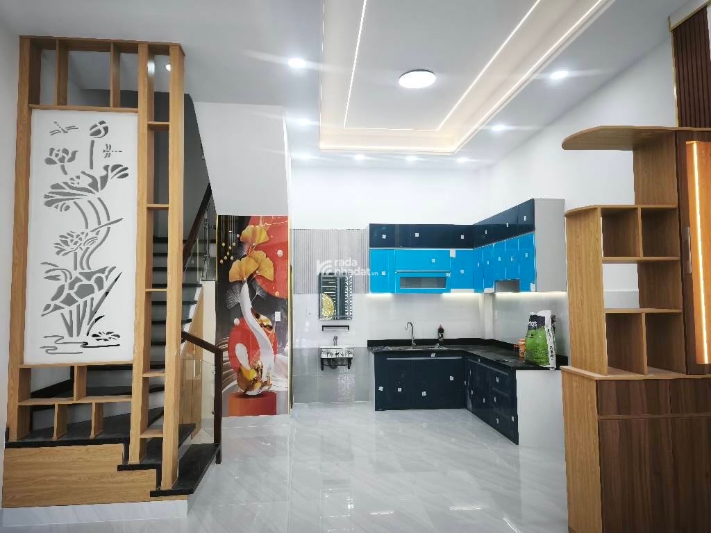 NHÀ 4 TẦNG MỚI XÂY VÀO Ở NGAY THIẾT KẾ HIỆN ĐẠI - HẺM XE HƠI VÀO NHÀ - NGANG HIẾM 5.15M - KHÔNG LỘ 