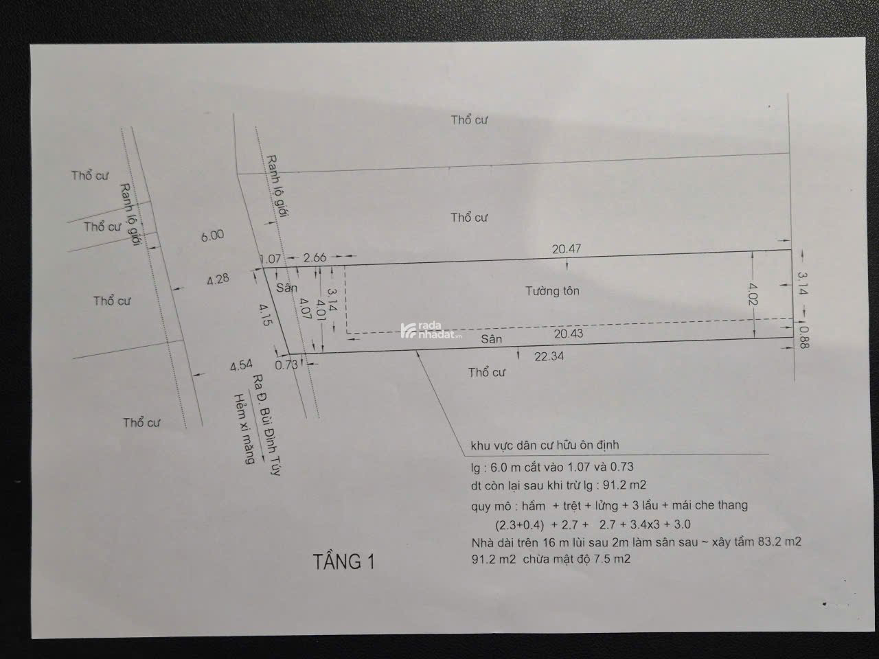 24/7: HOT BÁN NHÀ 222/ BÙI ĐÌNH TÚY, P12, QUẬN BÌNH THẠNH