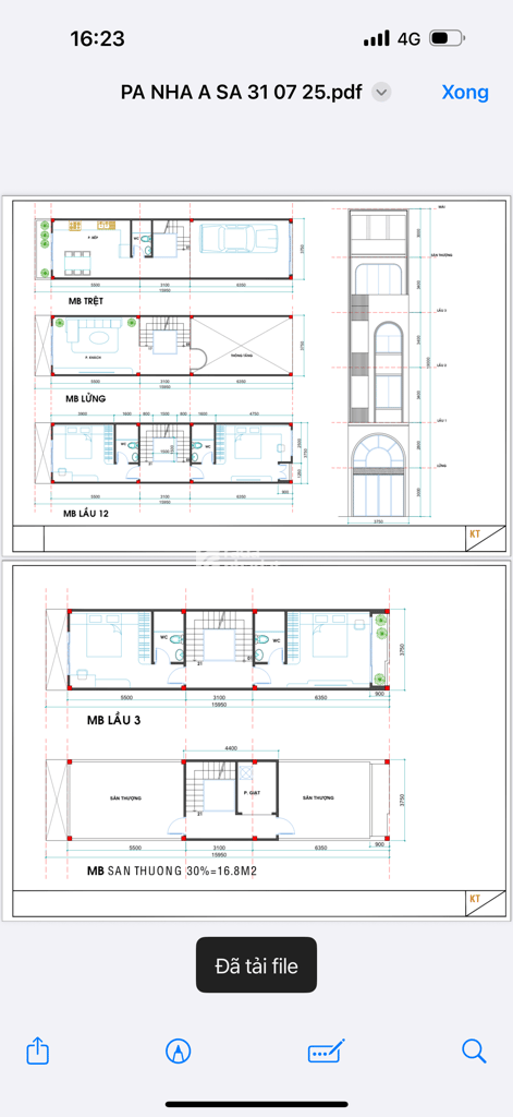 Nhà c4 4x16 HXH CMT8 ngay tuyến Metro số 2 - gpxd 6 tầng