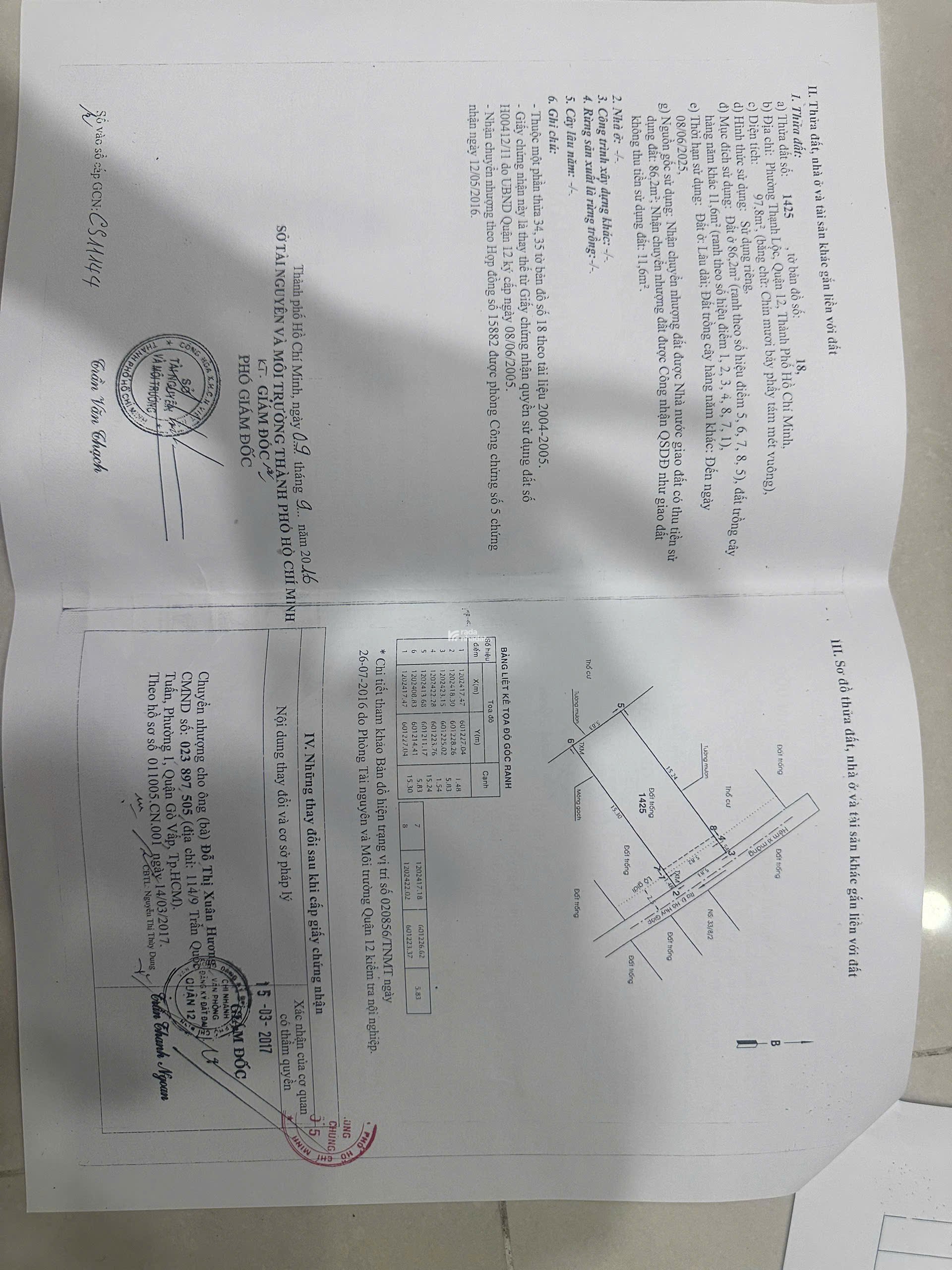 HẠ GIÁ SỐC - BÁN NHANH LÔ ĐẤT TL22, Q12 - 3.X TỶ