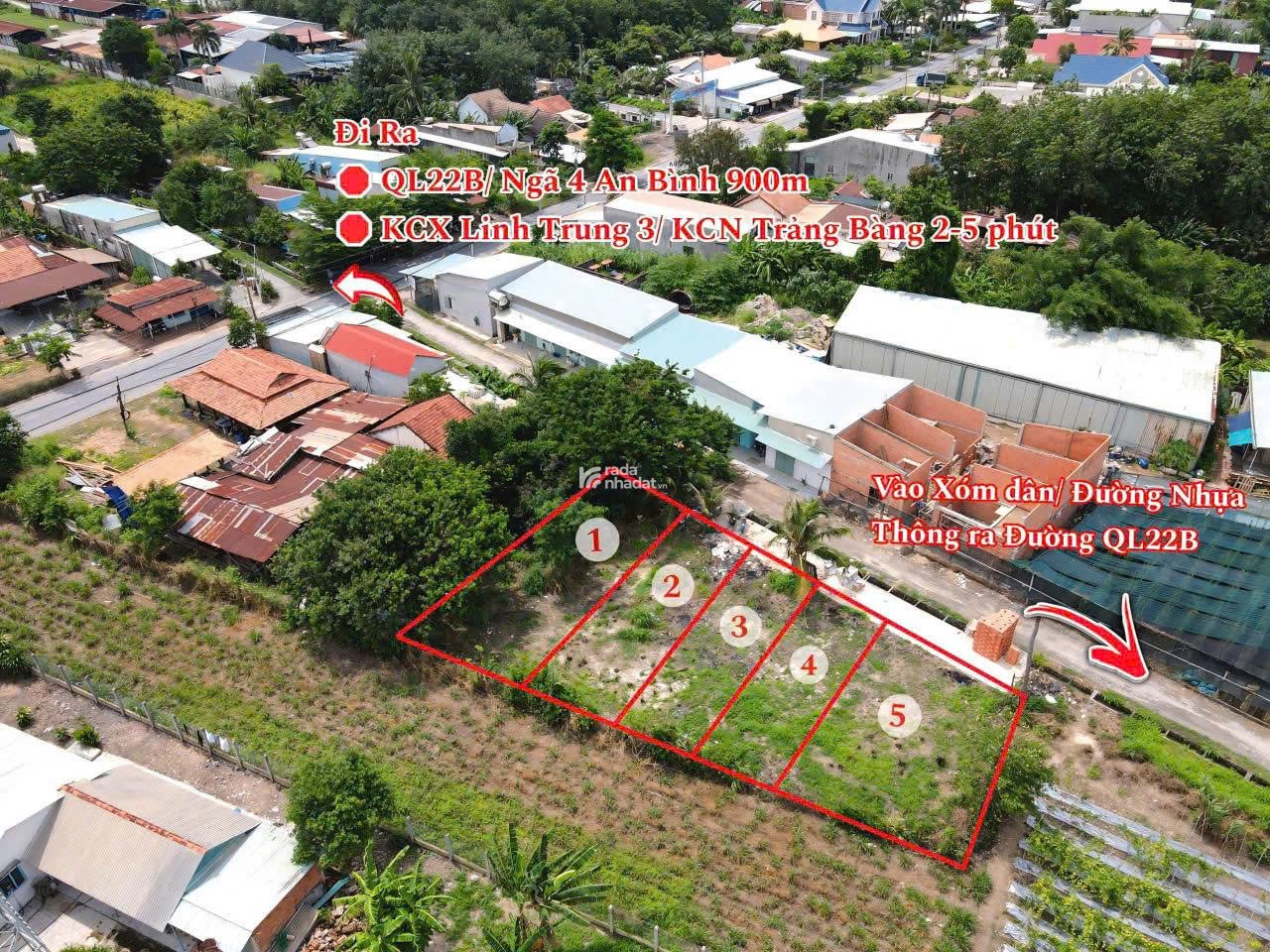  ĐẤT VÀNG AN TỊNH  TRẢNG BÀNG T IỆN ÍCH ĐỦ ĐẦY, ĐẦU TƯ SINH LỜI