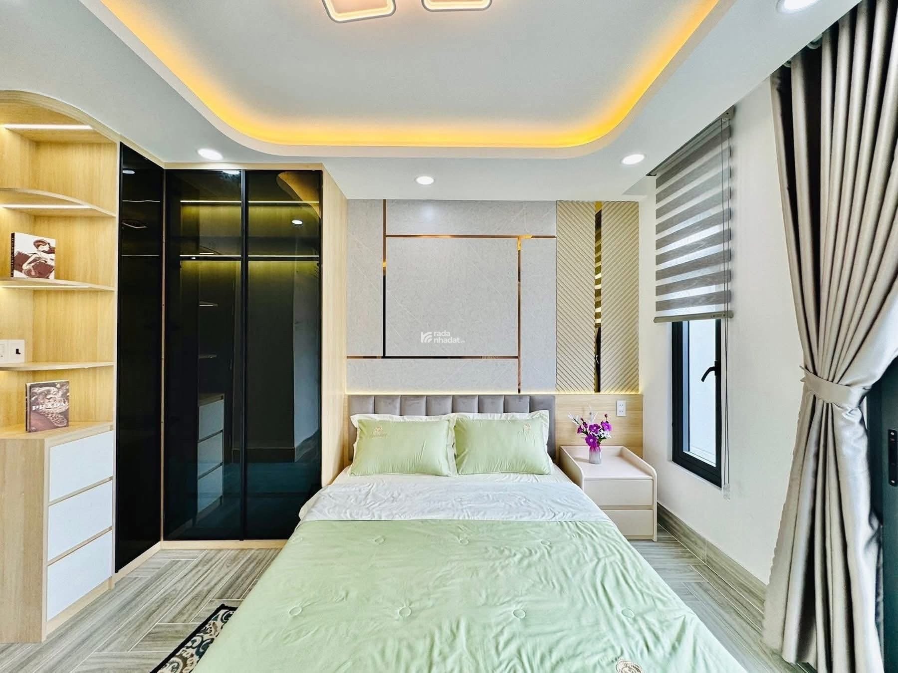 NHÀ ĐẸP 4 TẦNG – HẺM XE HƠI 5M – BÙI QUANG LÀ, P.AN HỘI TÂY, GÒ VẤP – CHỈ 6.9 TỶ TL