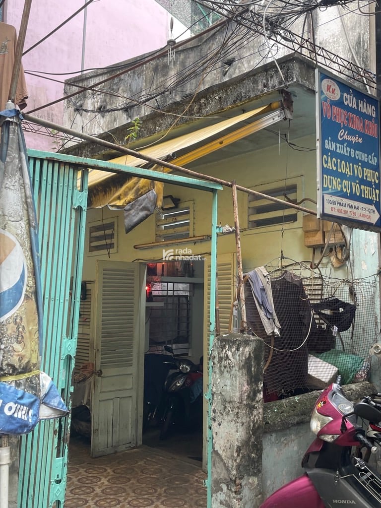 NHÀ VIP NGAY CHỢ PHẠM VĂN HAI, TÂN BÌNH, 170M2 CÓ KC TIỆN CẢI TẠO MỚI. GIẢM 750TR CHỈ CÒN 22T