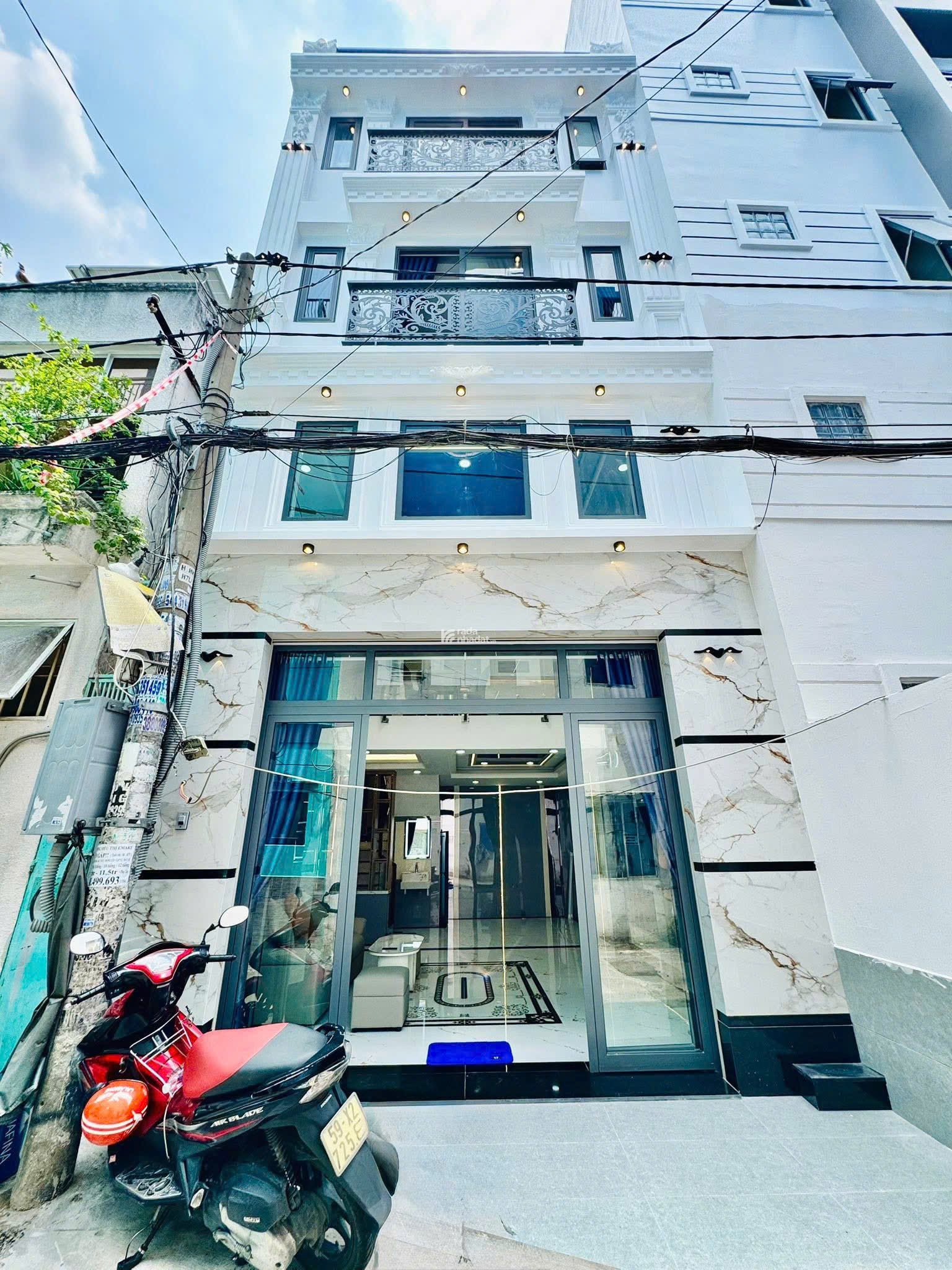 Bán nhà hẻm 84/2 Huỳnh Khương An P.5 Gò Vấp, DT 5x9m, 5 tầng. Giá 9,8 tỷ TL