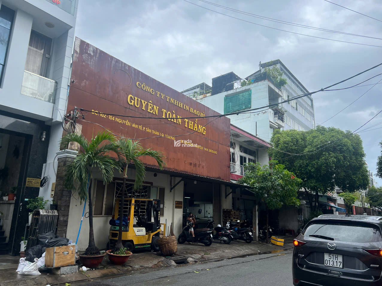 BÁN NHÀ MẶT TIỀN NGUYỄN VĂN TỐ GẦN VƯỜN LÀI, QUẬN TÂN PHÚ