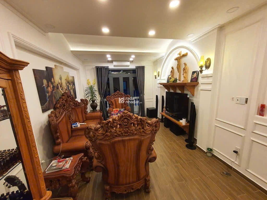 Nhà Phố 1 Trệt 3 Lầu Nội Thất Gỗ Tự Nhiên Thiết Kế Hiện Đại -Lê Đức Thọ -P13-Q Gò Vấp