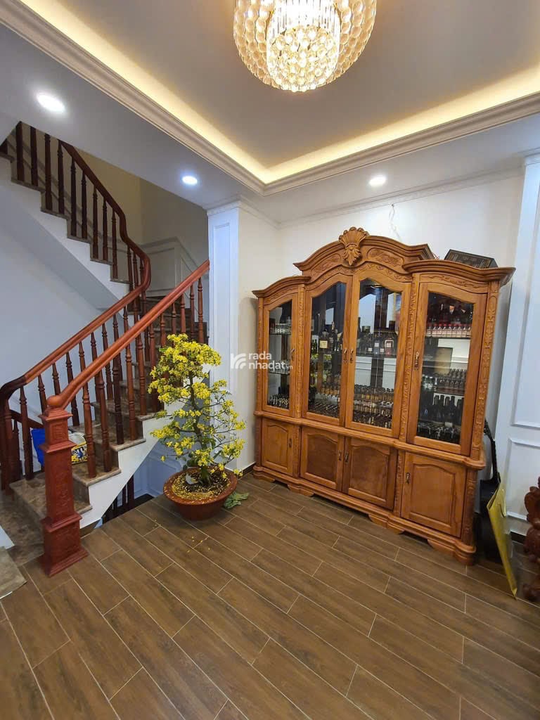 Nhà Phố 1 Trệt 3 Lầu Nội Thất Gỗ Tự Nhiên Thiết Kế Hiện Đại -Lê Đức Thọ -P13-Q Gò Vấp