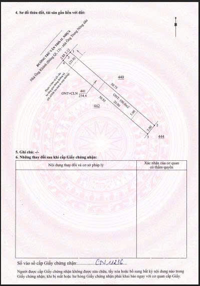 250m2 trừ văn thố tpHCM gần ngay trường học và chợ 