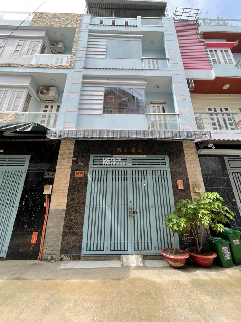 TÂN HOÀ ĐÔNG NHÀ 3 TẦNG MÀ CHỈ HƠN 6 TỶ  Tân Hoà Đông  BTĐ Bình Tân