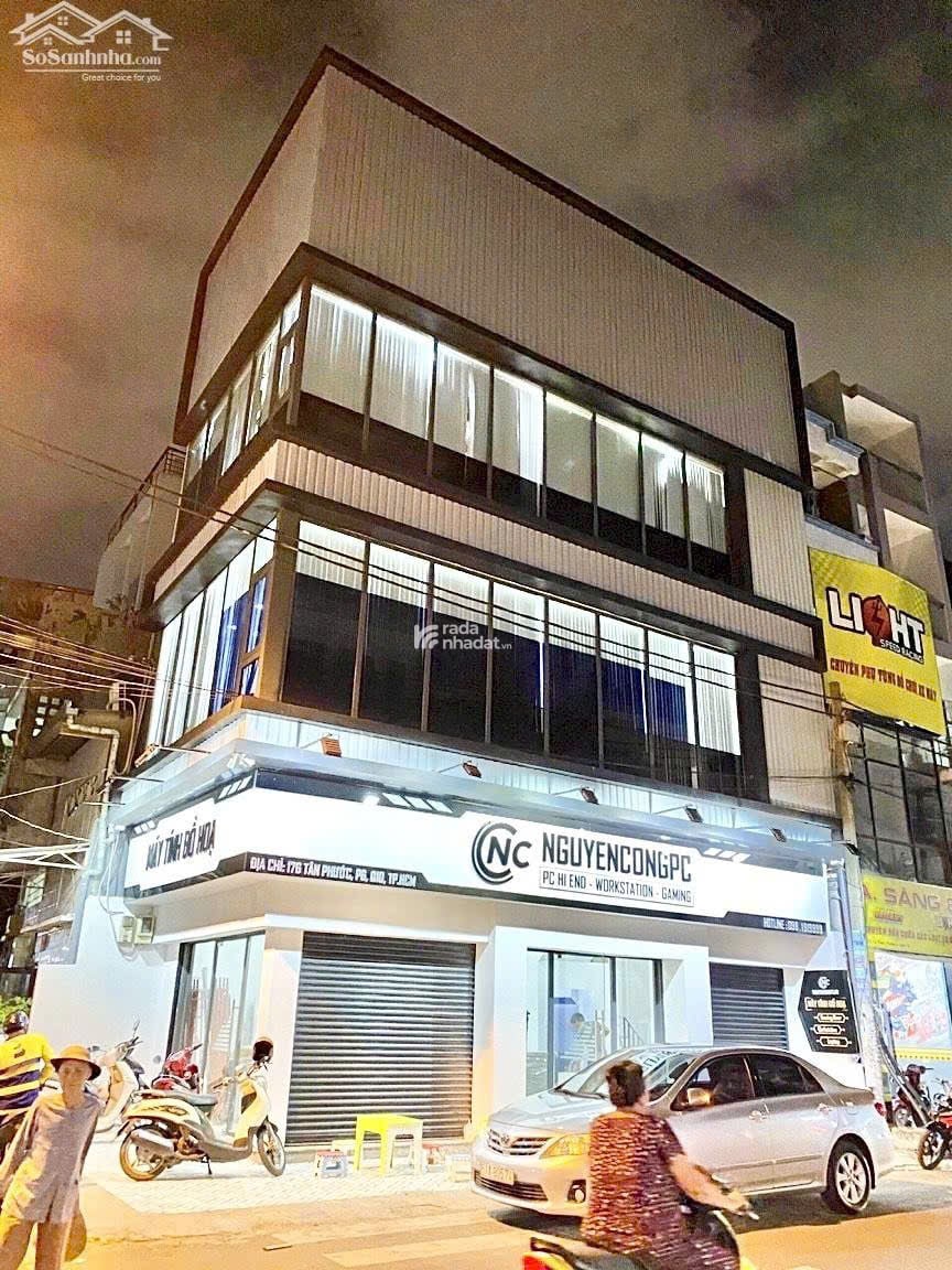 BÁN NHÀ MẶT TIỀN TÂN PHƯỚC QUẬN 10 - 17 tỷ - BỀ NGANG KHỦNG 12M 