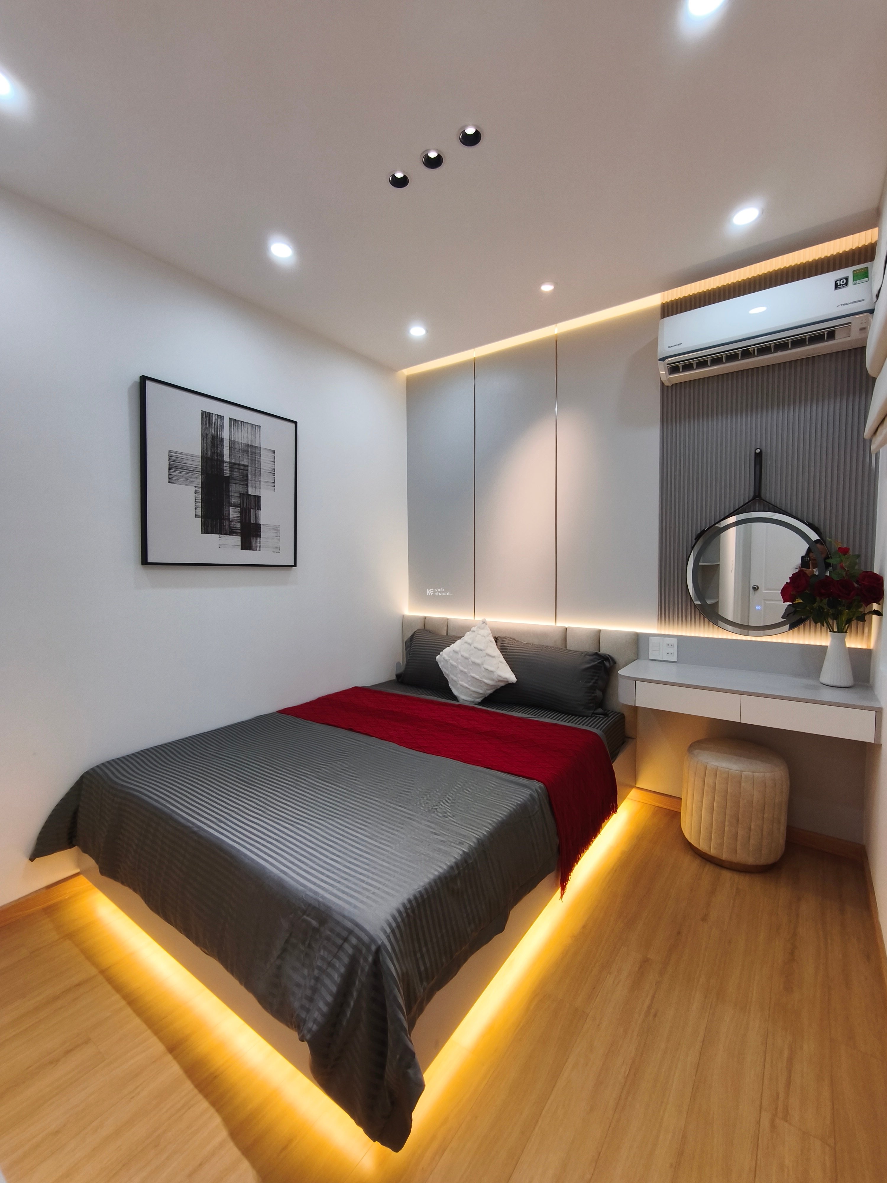 CHO THUÊ GẤP CH SKY GARDEN 3 - 2PN/2WC - FULL NỘI THẤT MỚI 100% - NHÀ ĐẸP