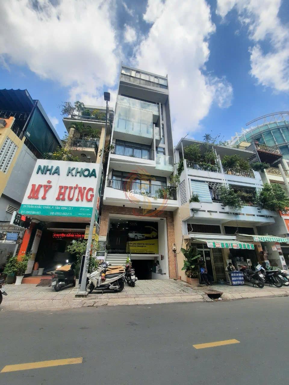 41 tỷ! Bán MT ngang 6m Đ. Trần Khắc Chân, Q.1  hầm 6 tầng HDT 80tr