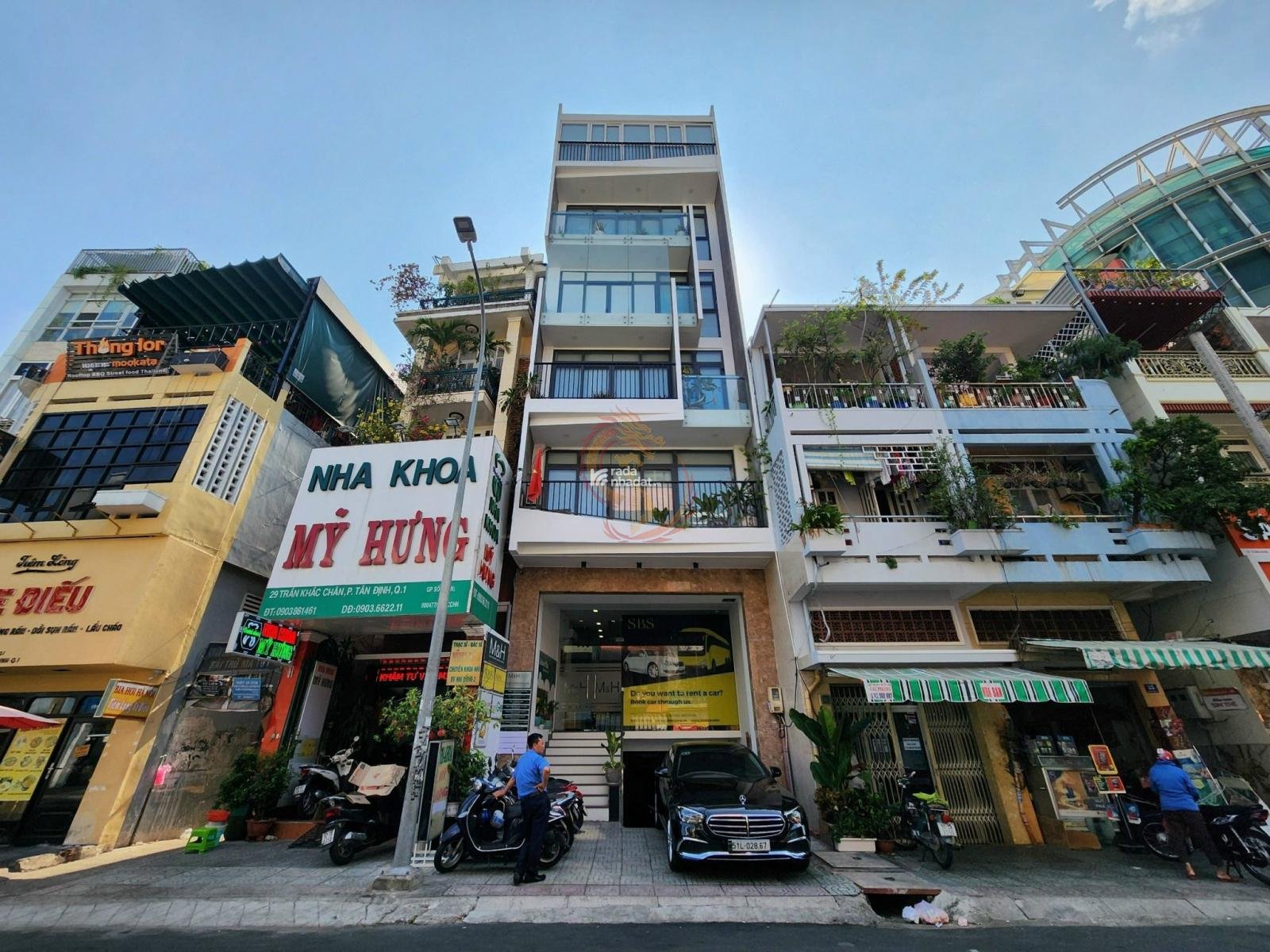41 tỷ! Bán MT ngang 6m Đ. Trần Khắc Chân, Q.1  hầm 6 tầng HDT 80tr