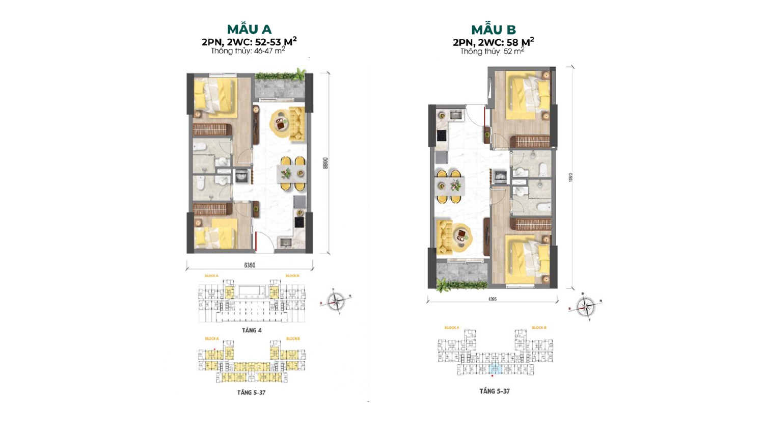 Căn Hộ Bcons Aria Ngay Làng Đại Học Quốc Gia. DT: 53m2 (Trả trước: 125 triệu)