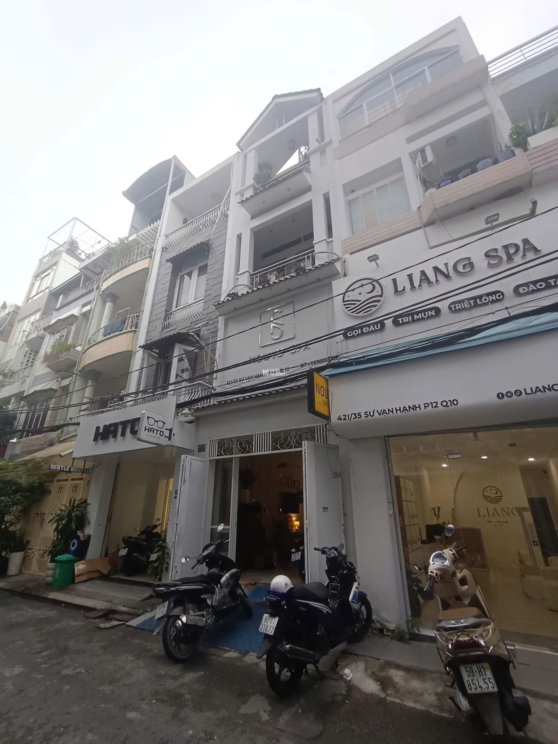  BÁN NHÀ HẺM SƯ VẠN HẠNH, P.12, Q.10  4 TẦNG, 5 PHÒNG NGỦ, DIỆN TÍCH 3.48X14M  GIÁ 16 TỶ 