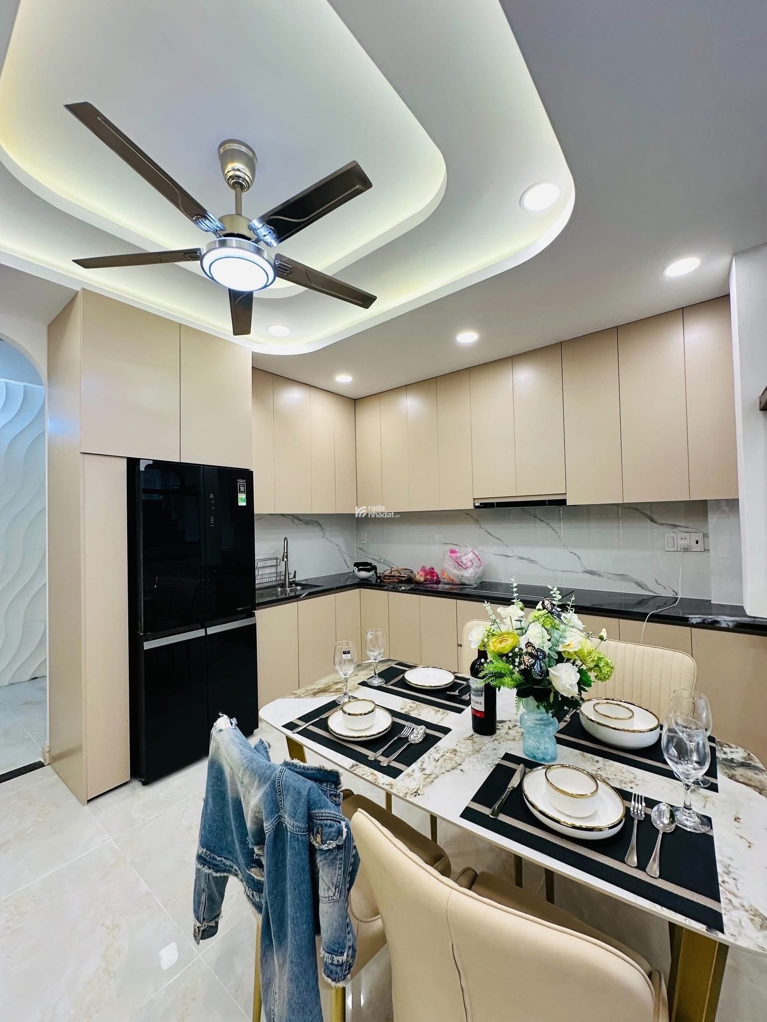 NHÀ 5 TẦNG FULL NỘI THẤT MỚI HOÀN THIỆN - 4.5x16 - XE HƠI NGỦ TRONG NHÀ - CHỈ 10.79 TỶ TL