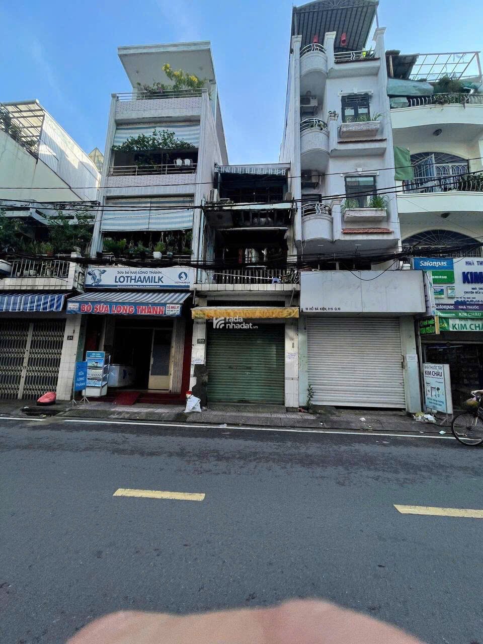 HOT: MẶT TIỀN 3 TẦNG 45M2 HỒ BÁ KIỆN Q10, PHƯỜNG 15