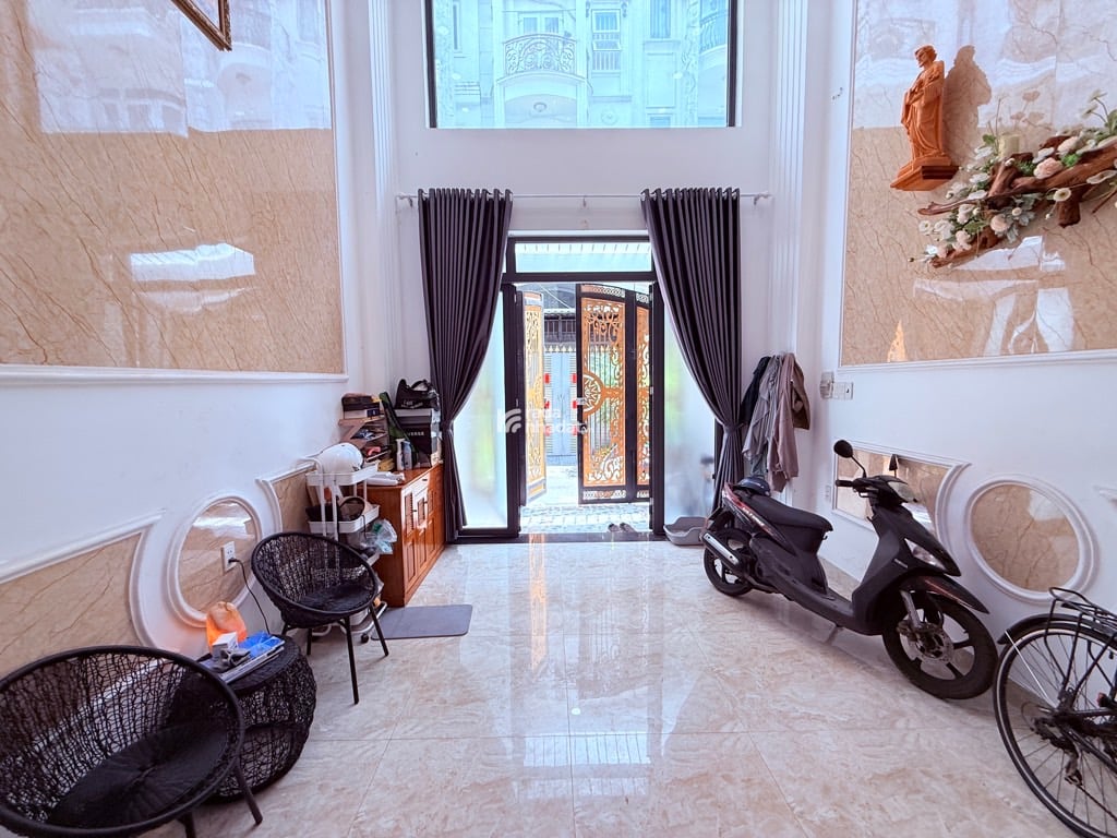 Bán nhà sẳn dòng tiền 240tr/n, 5 tầng, 56m2, ôtô ngủ trong nhà, Lê Đức Thọ Gò Vấp, 6 tỷ bé