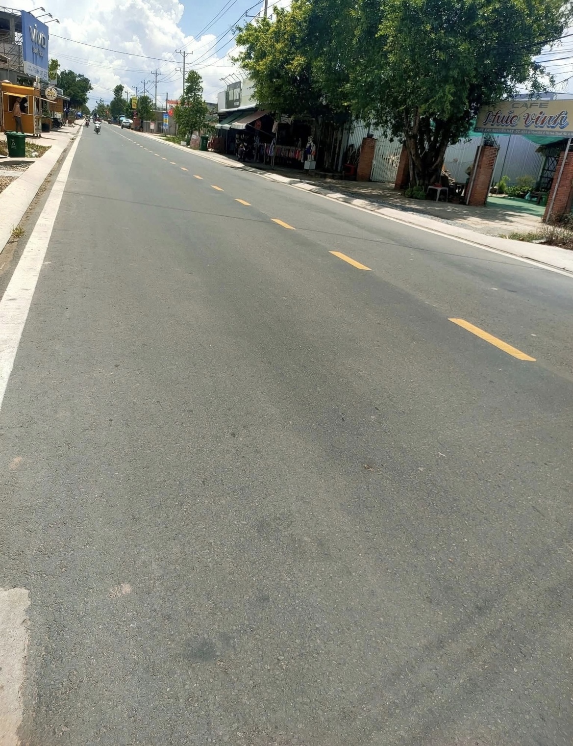 ĐẤT 2 MẶT TIỀN QUỐC LỘ 57 - TRUNG TÂM THỊ TRẤN THẠNH PHÚ